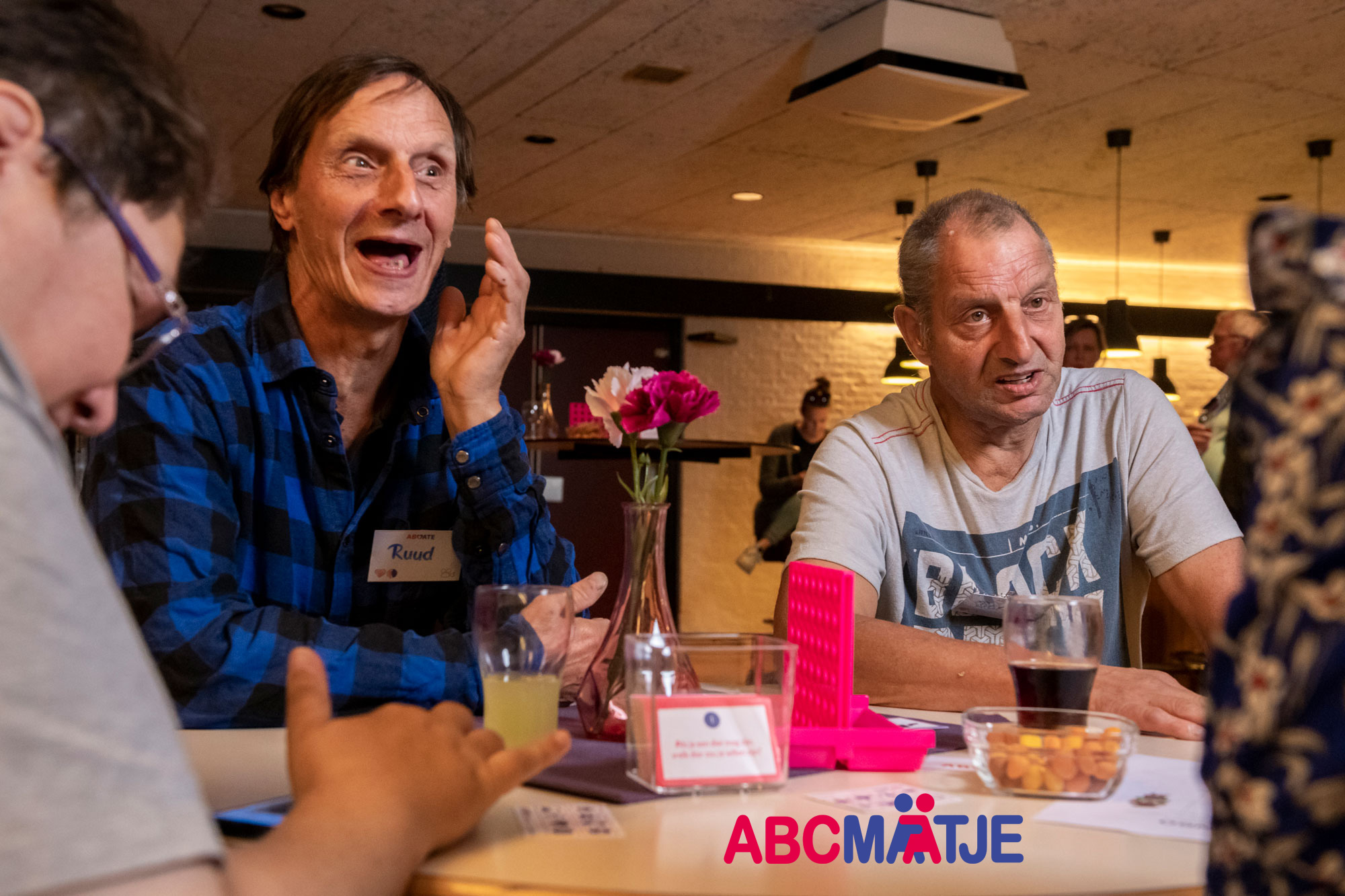 ABCMaatje is een onderdeel van ABCDate, contactbemiddeling voor mensen met een verstandelijke beperking